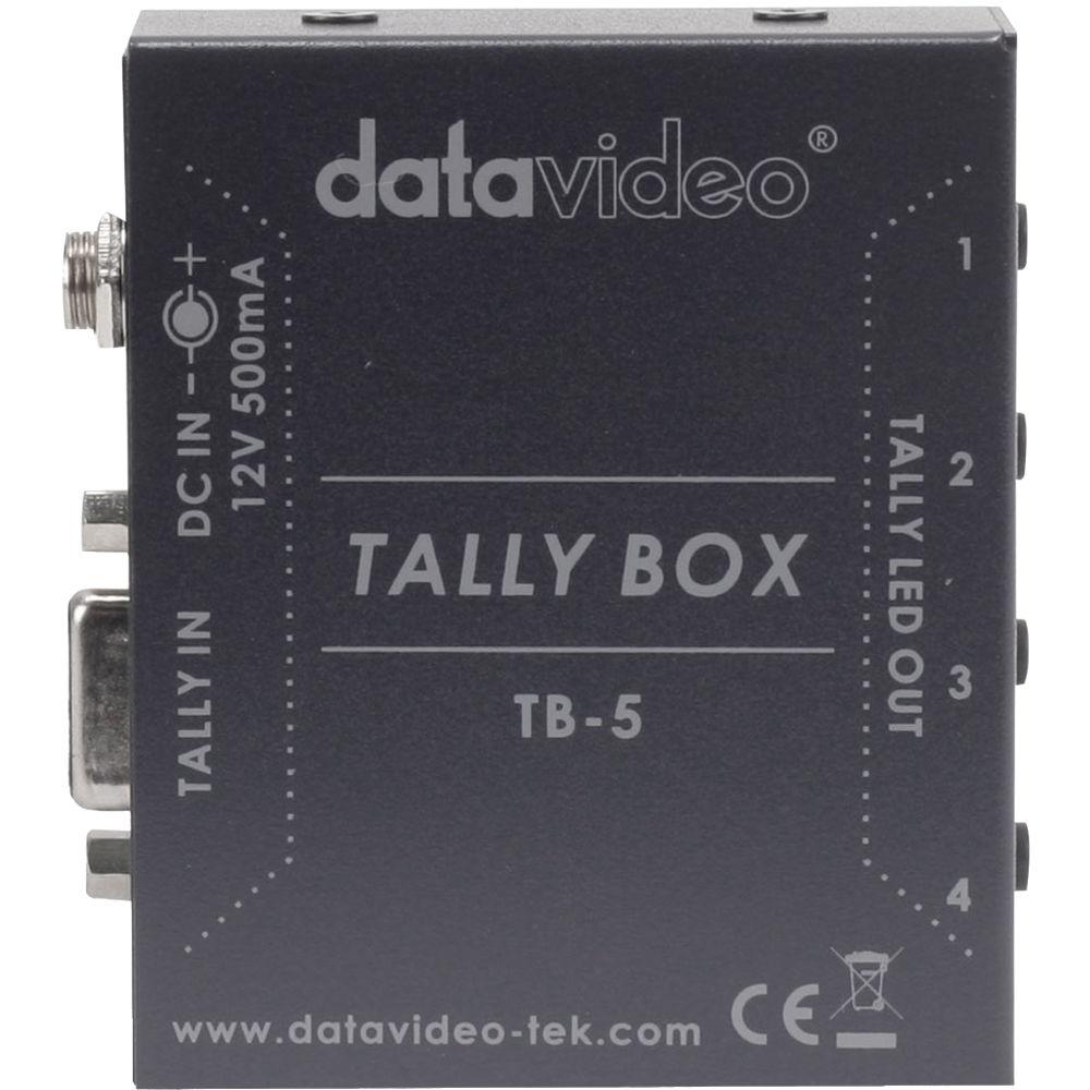 Datavideo TB-5 Tally Box for SE-500, Datavideo, TB-5, Tally, Box, SE-500