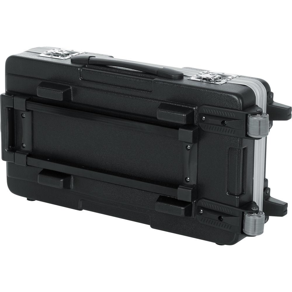 Gator Cases G-MIX-12x24 Rolling ATA Mixer Case with Lockable Recessed Latches and Pull-out Handle