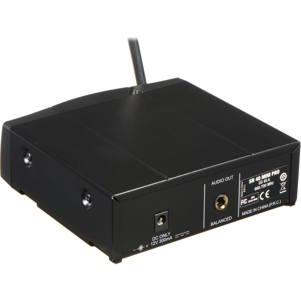 AKG WMS 40 Mini Vocal Set Handheld Wireless Microphone System