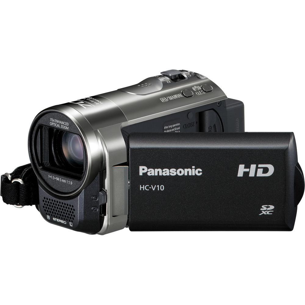 Panasonic HC-V10 High Definition Camcorder, Panasonic, HC-V10, High, Definition, Camcorder