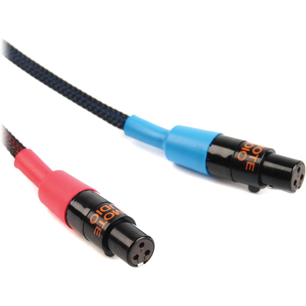 Remote Audio CA744XLRLO Dual XLR Male to Dual TA3F Output Cable for 744T