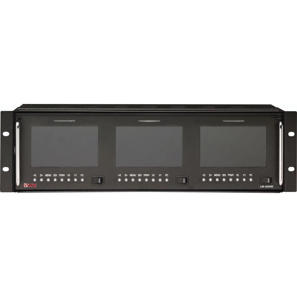 TV One HDTV Triple Color Monitor with Audio