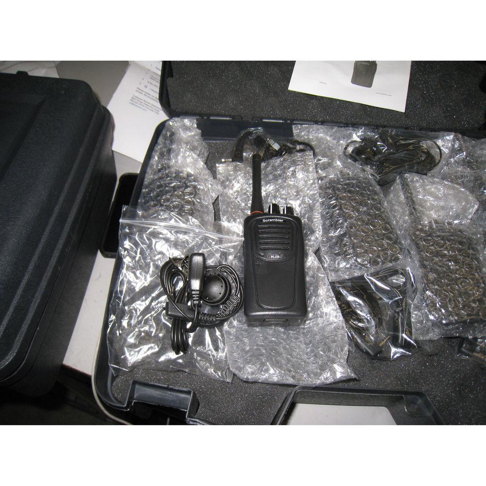 Eartec 5-User SC-1000 Two-Way Radio System with Loop Lapel Mic Headsets