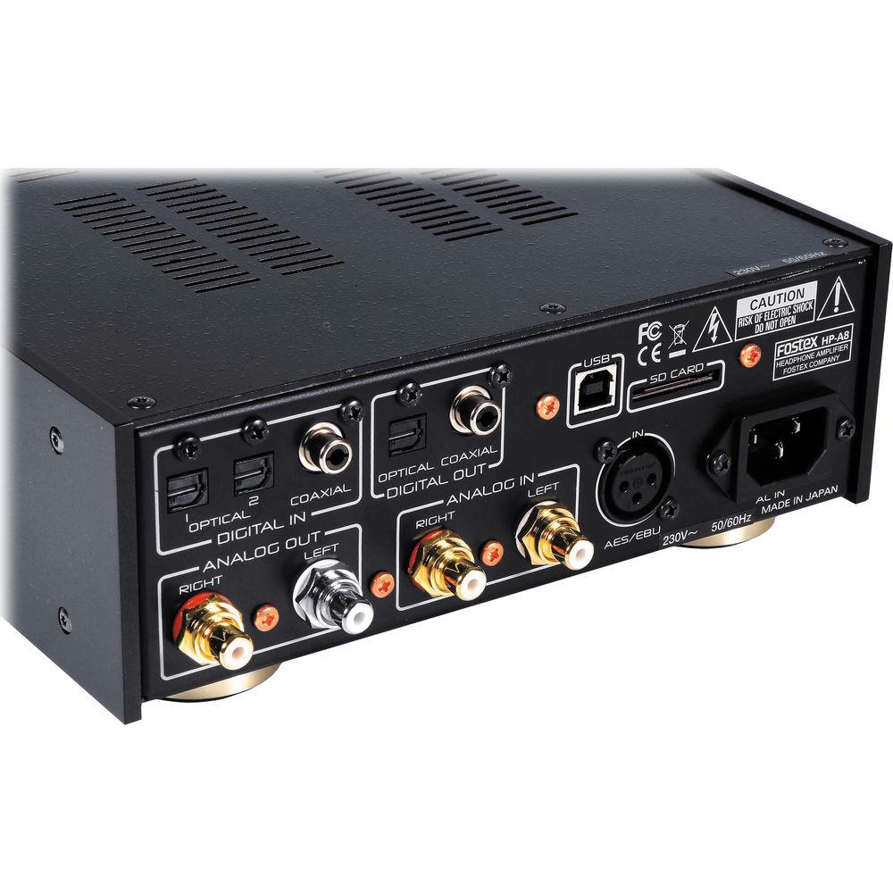 Fostex HP-A8C 32-Bit Digital Audio Converter and Headphone Amplifier, Fostex, HP-A8C, 32-Bit, Digital, Audio, Converter, Headphone, Amplifier