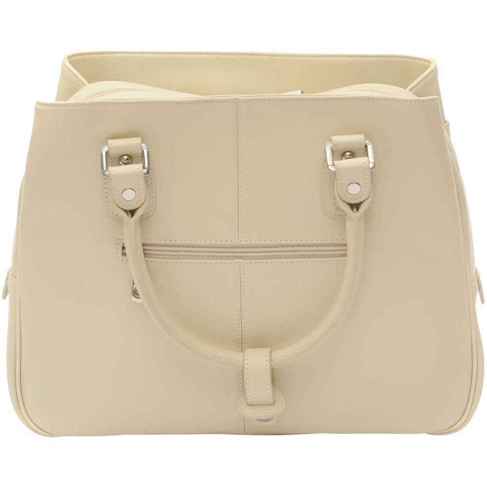 Jill-E Designs Laptop Career Bag - Vanilla Leather