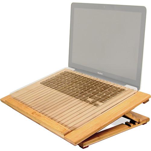 Macally Adjustable Bamboo Cooling Stand