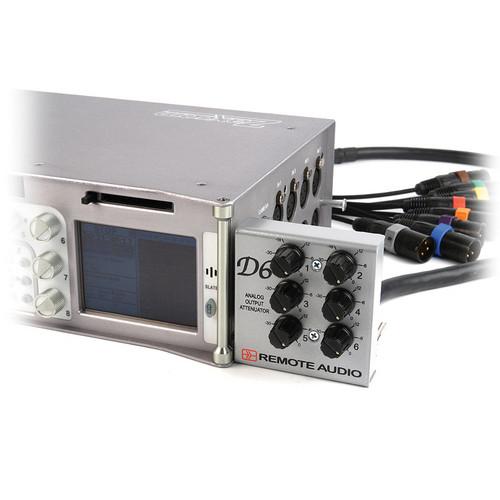 Remote Audio D6 Analog Output Attenuator