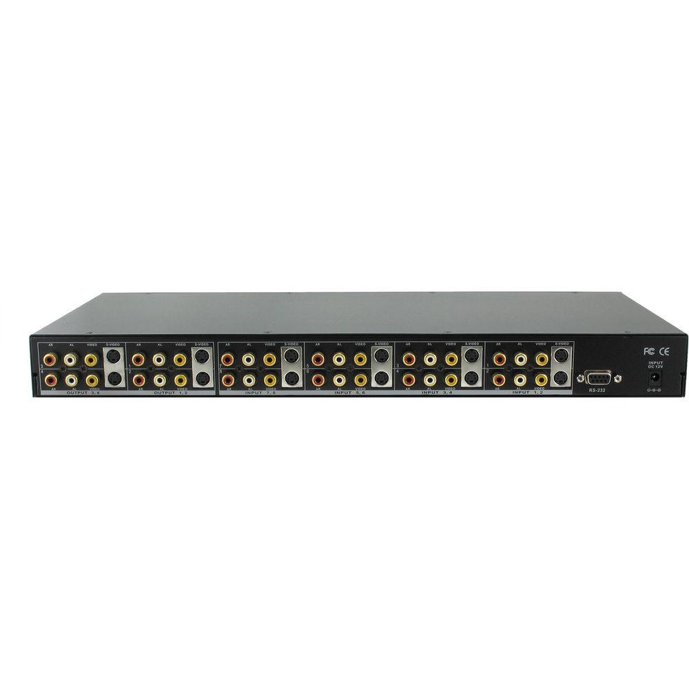 Shinybow SB-5560 8 x 4 Video Stereo Audio Matrix Routing Switcher