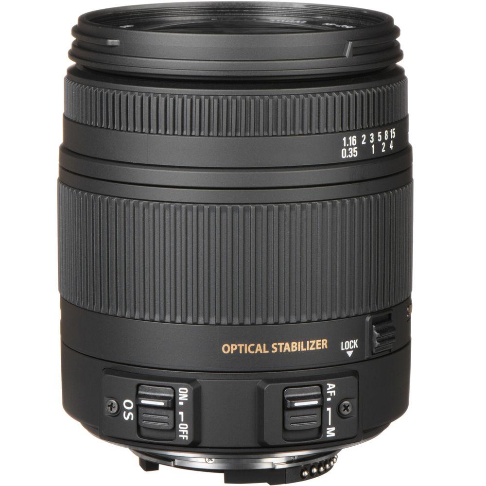 Sigma 18-250mm F3.5-6.3 DC Macro OS HSM for Nikon F Mount