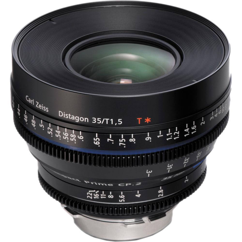 ZEISS Compact Prime CP.2 35mm T1.5 Super Speed E Mount with Imperial Markings