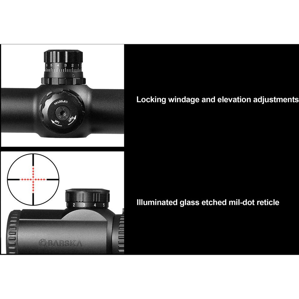Barska 8-32x44 SWAT Sniper Riflescope