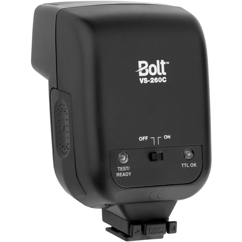 Bolt VS-260C Compact On-Camera Flash for Canon Cameras