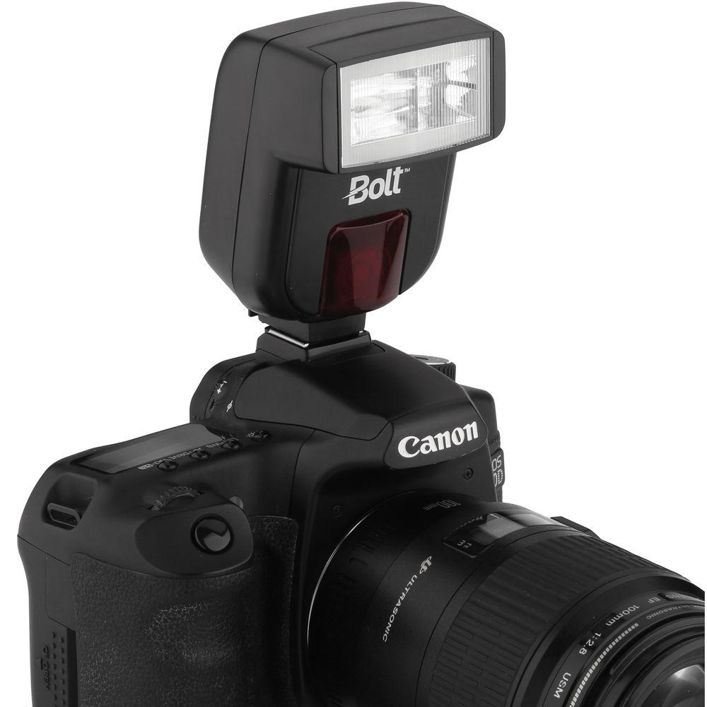 Bolt VS-260C Compact On-Camera Flash for Canon Cameras
