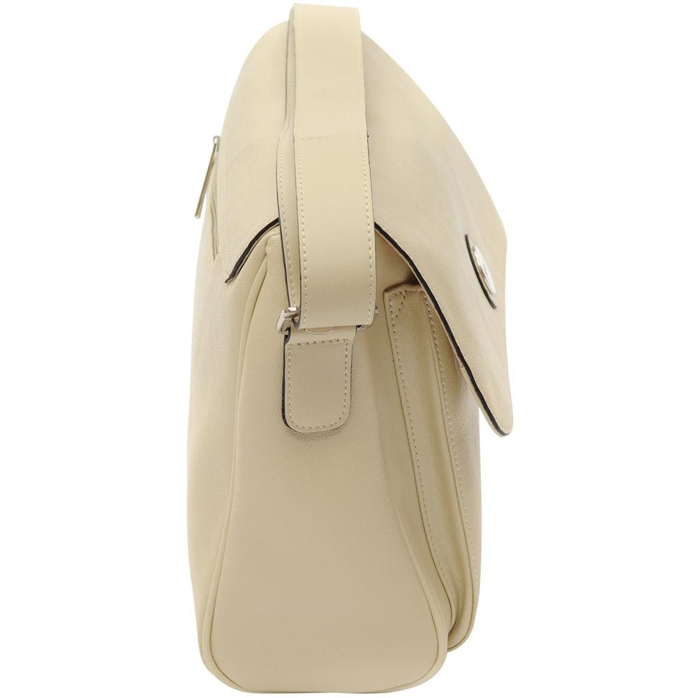 Jill-E Designs Tablet Messenger - Vanilla Leather