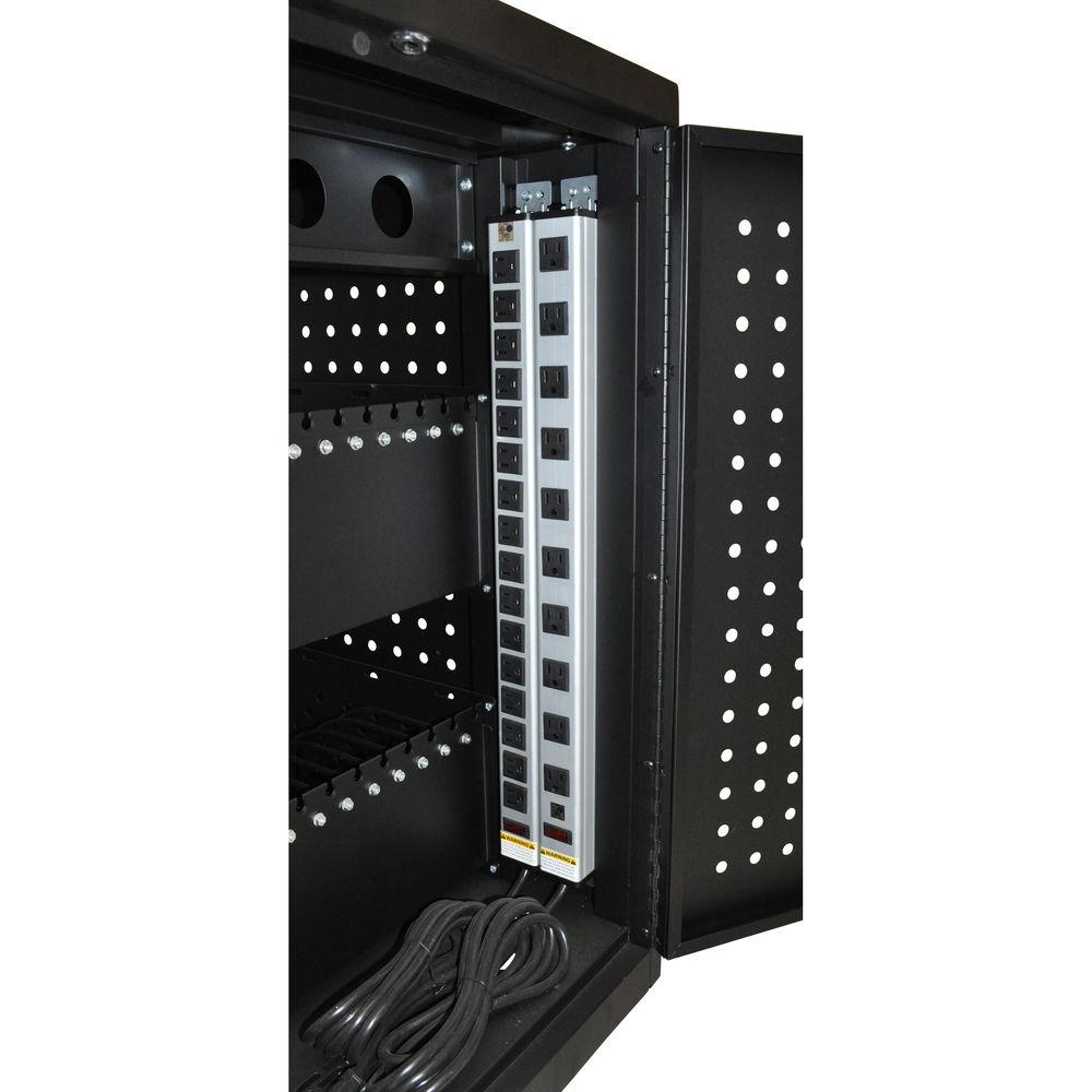 Luxor LLTM42-B 42 Tablet Chromebook Charging Cart