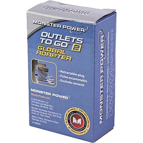 Monster Outlets To Go 200 Global Adapter