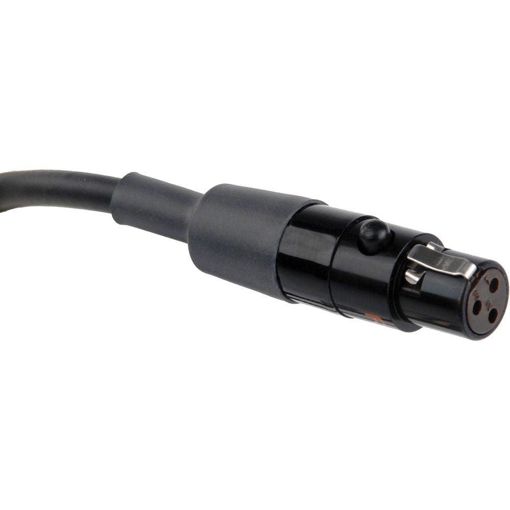 Remote Audio CASDT3 3.5 Unbalanced TA3F to 3.5mm TRS Locking Adapter Cable