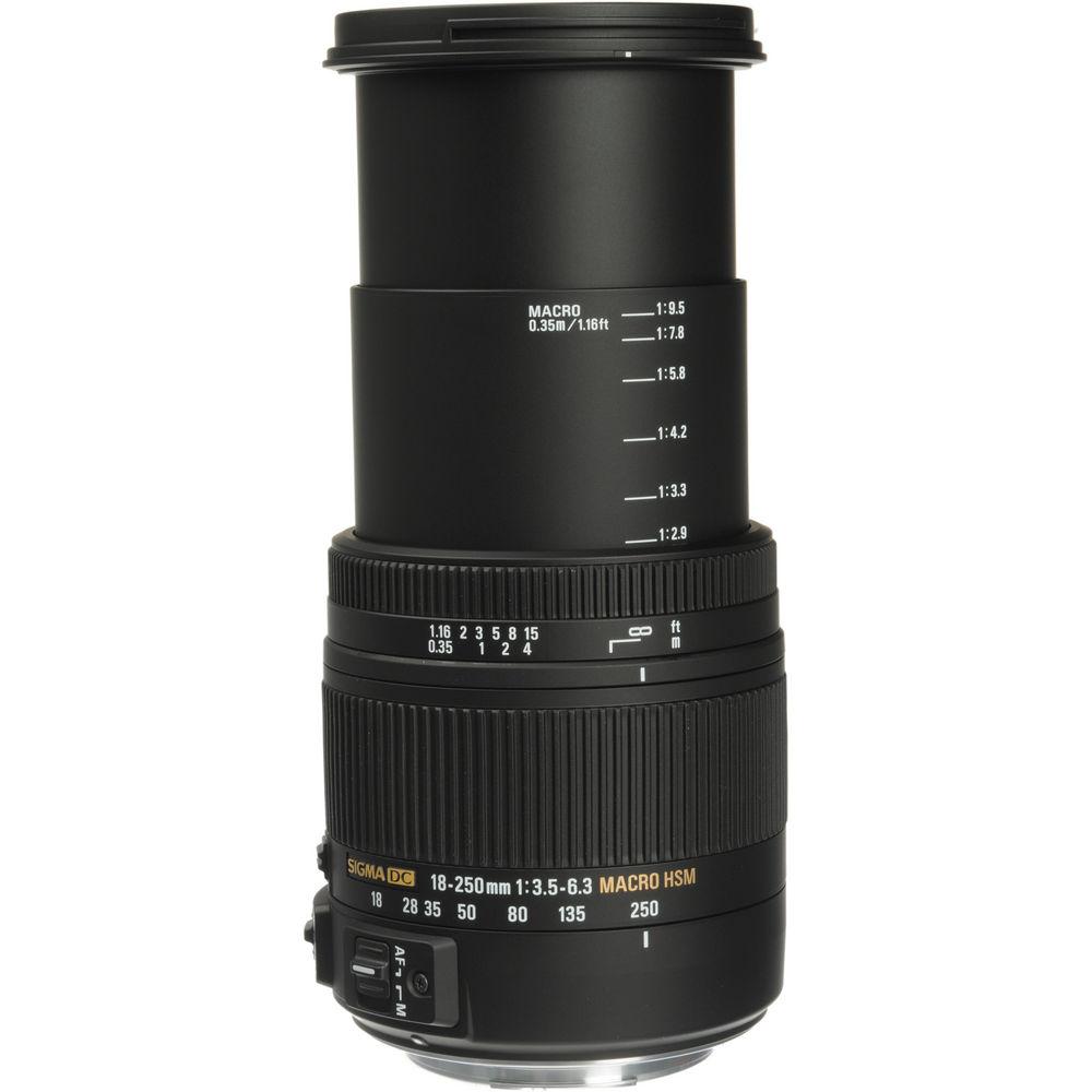 Sigma 18-250mm F3.5-6.3 DC Macro OS HSM for Canon EF Mount