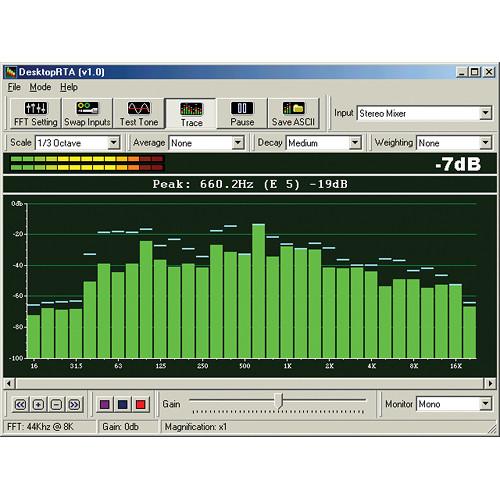 4 Pockets Desktop RTA Real Time Sound Analyzer, 4, Pockets, Desktop, RTA, Real, Time, Sound, Analyzer