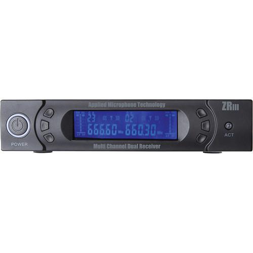 AMT 5V Handheld Microphone, 5C Transmitter, and ZRIII Dual Receiver
