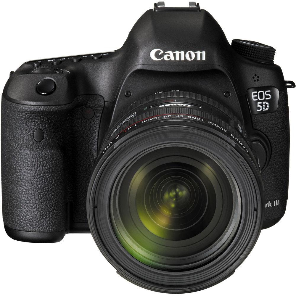 Canon EOS 5D Mark III DSLR Camera with 24-70mm Lens