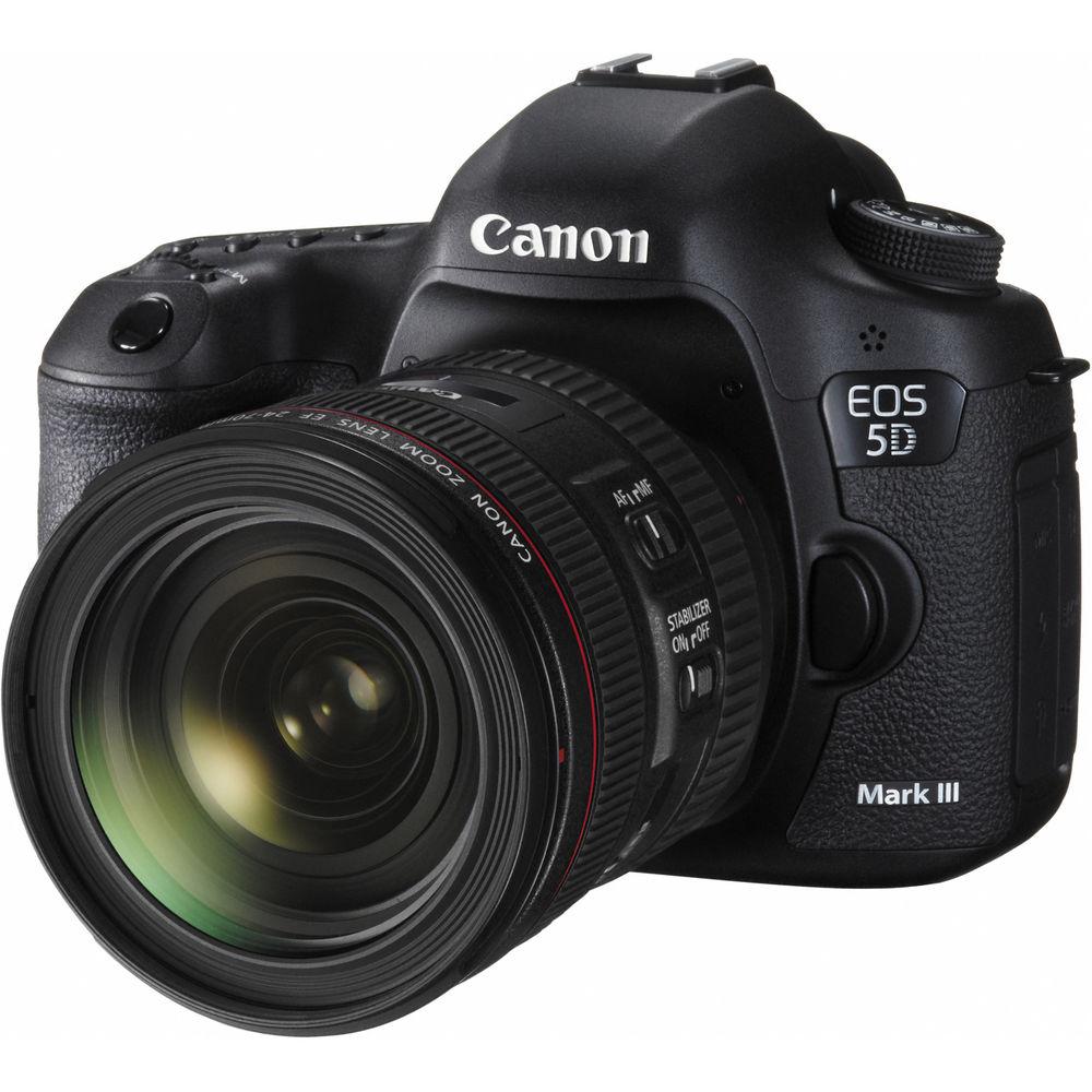 Canon EOS 5D Mark III DSLR Camera with 24-70mm Lens