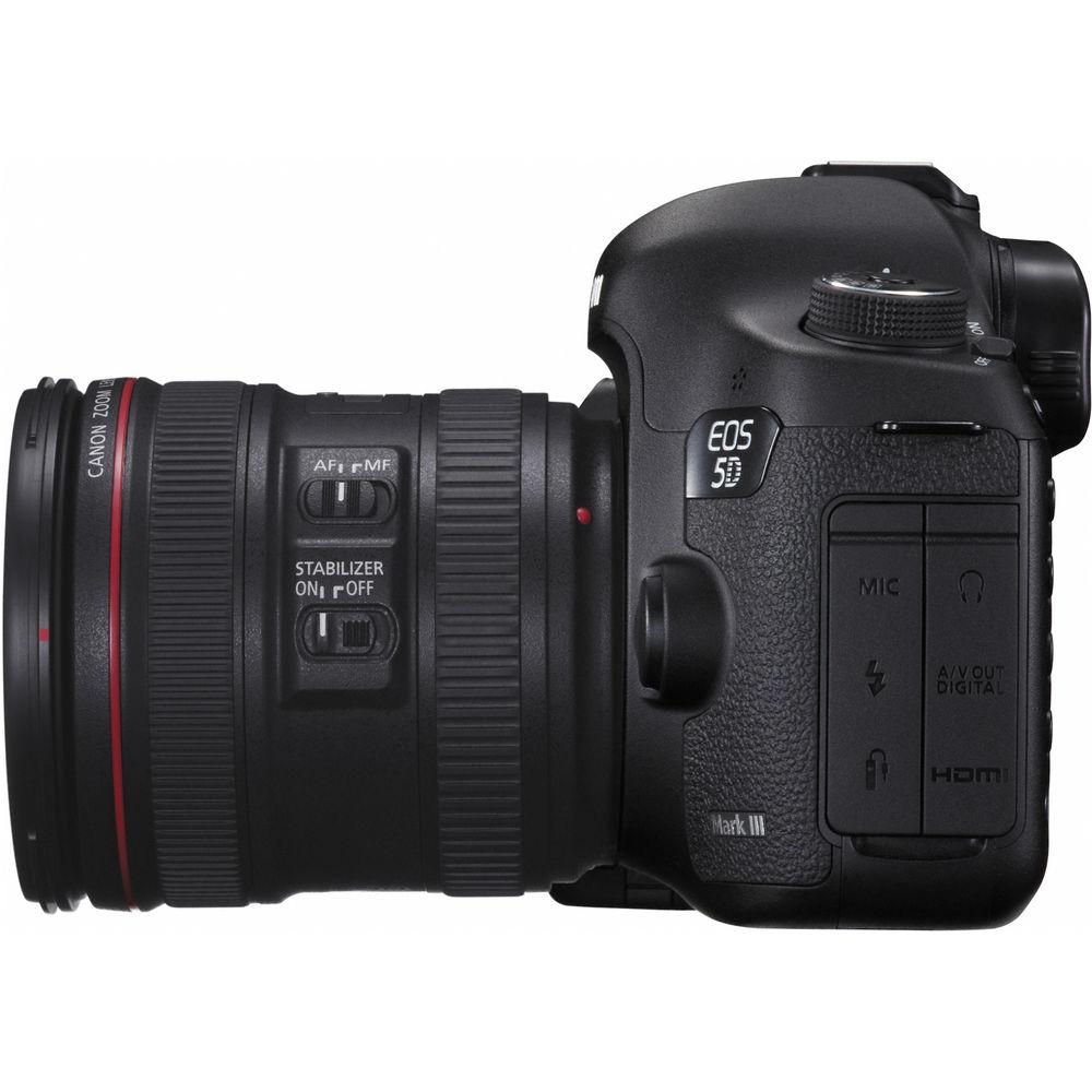Canon EOS 5D Mark III DSLR Camera with 24-70mm Lens