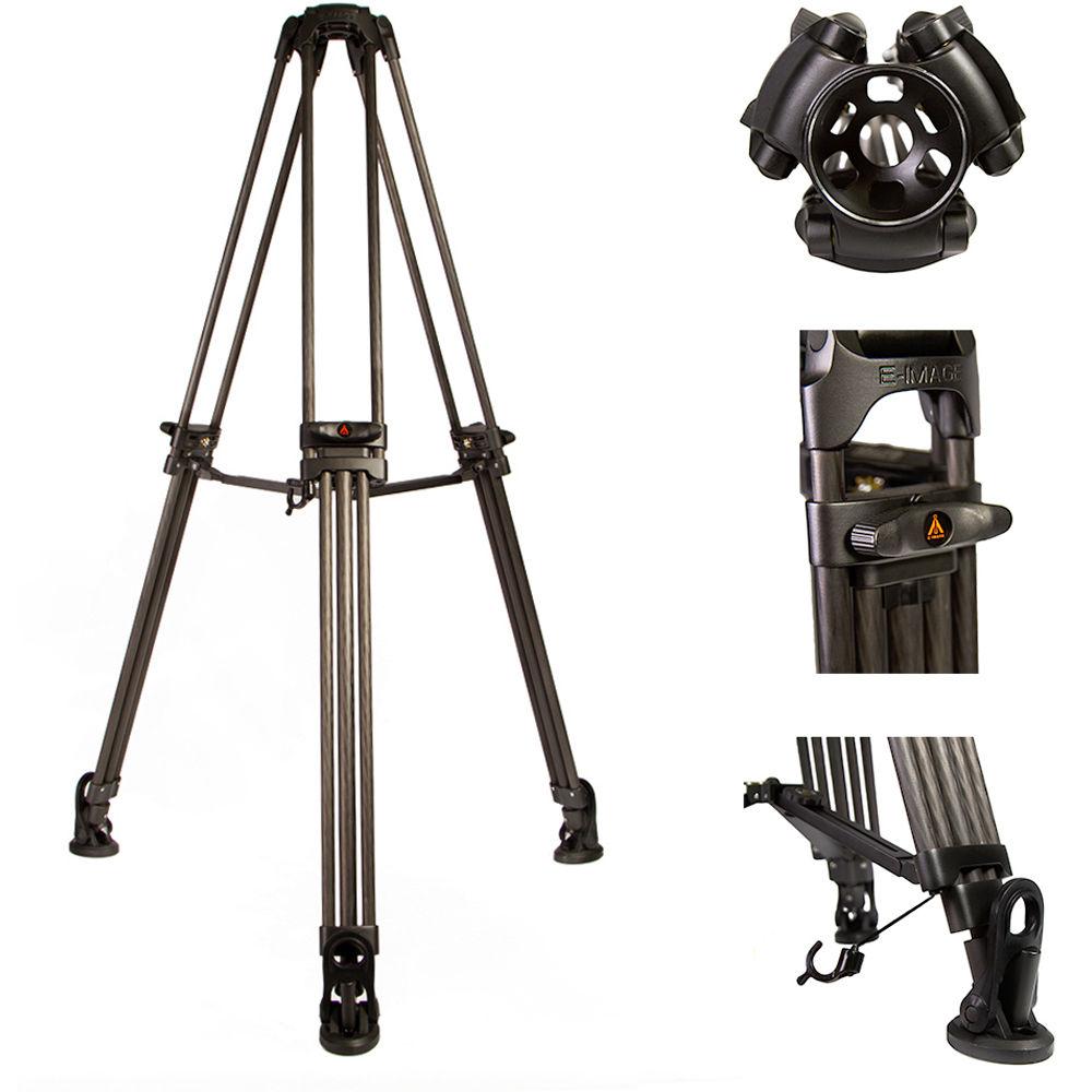 E-Image GC102 2-Stage Carbon Fiber Tripod with GH15 Head