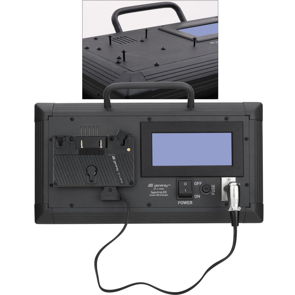 Genaray Anton Bauer Gold Mount Battery Plate for SpectroLED Studio Series Lights