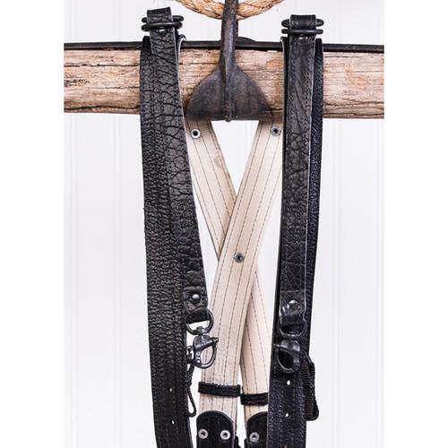 HoldFast Gear Money Maker 3-Camera Leather Harness