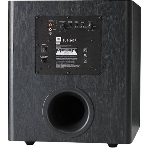 JBL Studio SUB 260P 12" Powered Bass Subwoofer