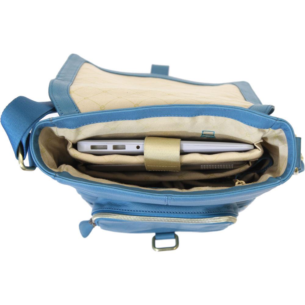 Jill-E Designs Emma Leather Bag for 11" Laptops Tablets