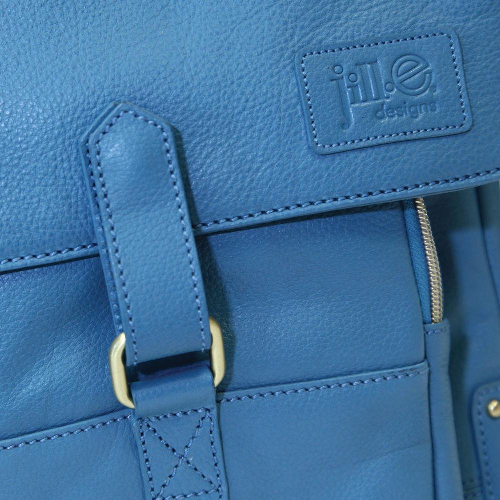 Jill-E Designs Emma Leather Bag for 11" Laptops Tablets