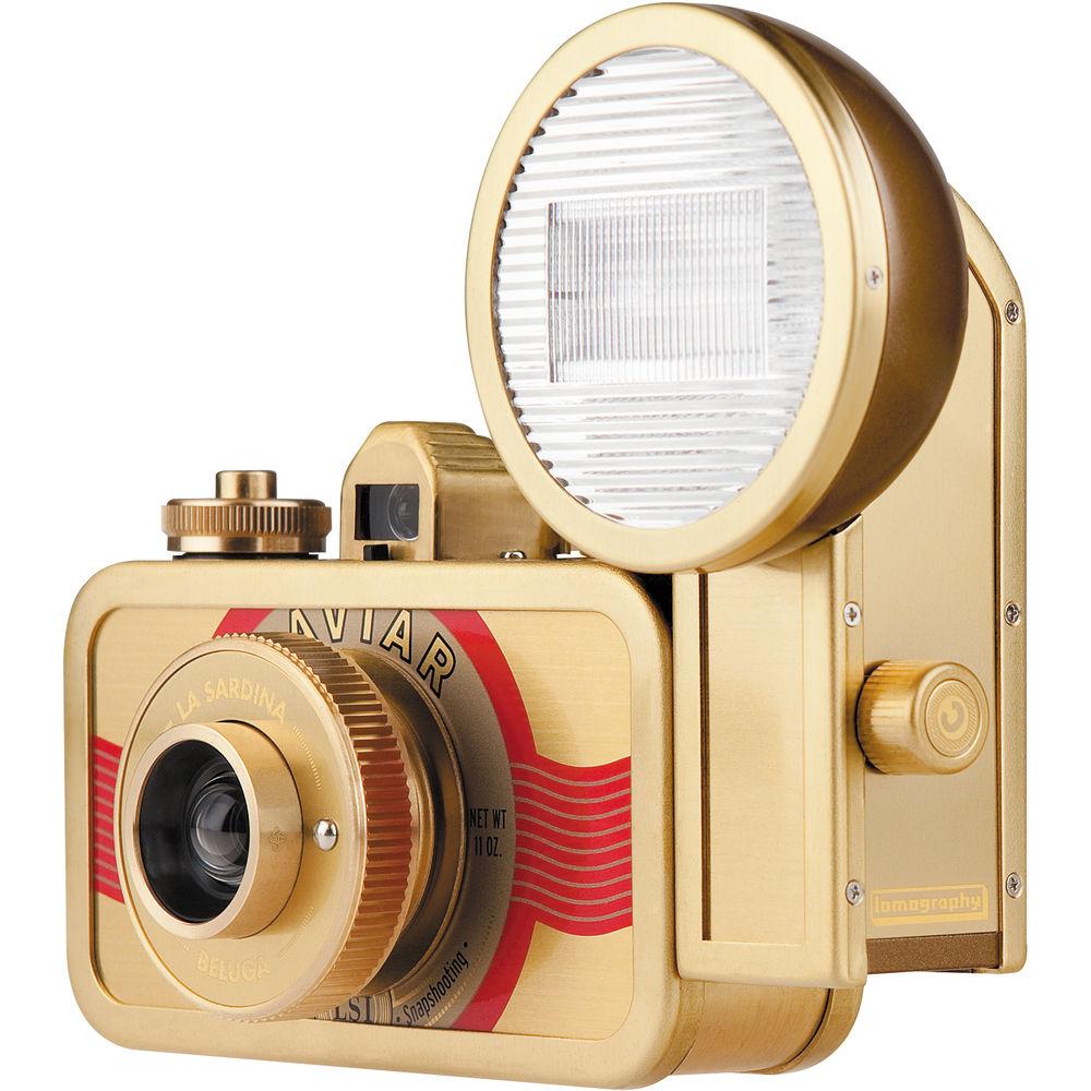 Lomography La Sardina Beluga Camera with Flash