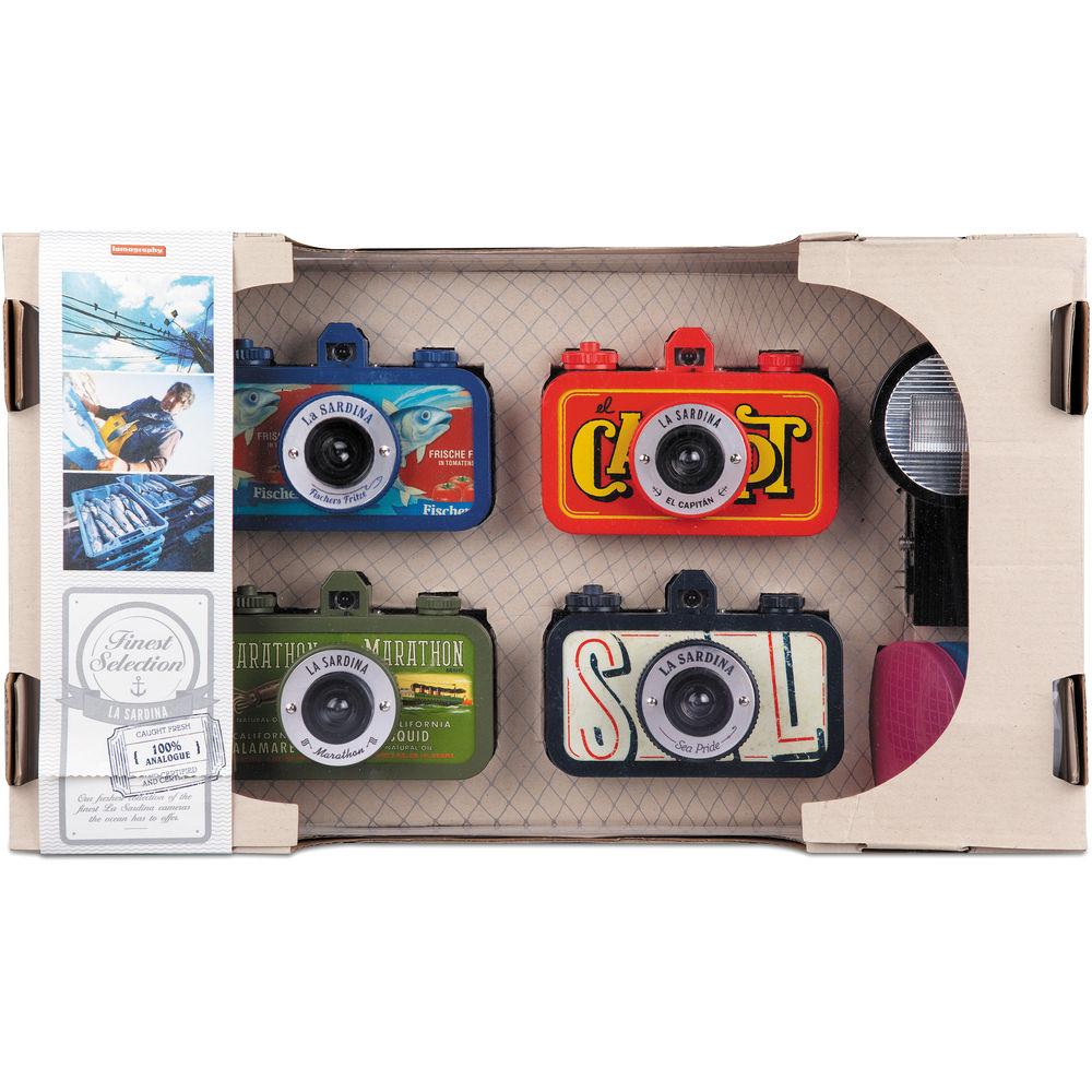 Lomography La Sardina Deluxe Kit with Flash