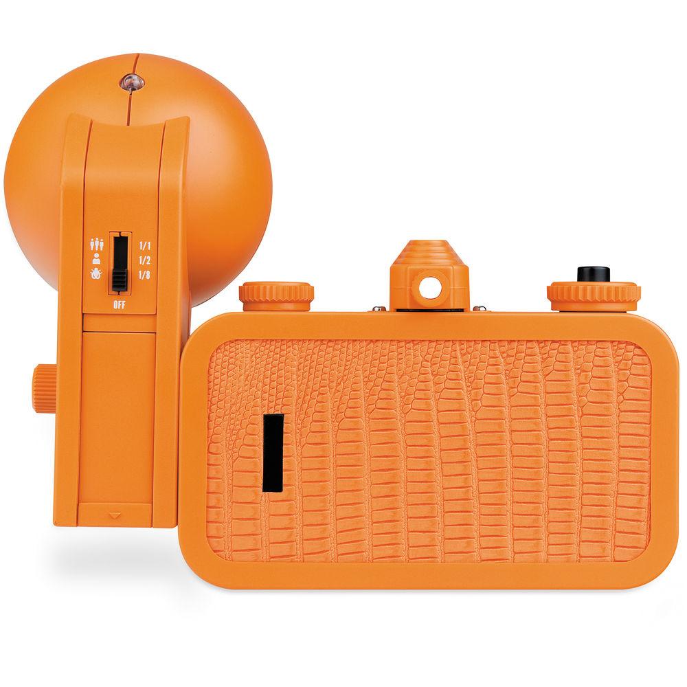 Lomography La Sardina Orinoco Ochre Camera with Flash