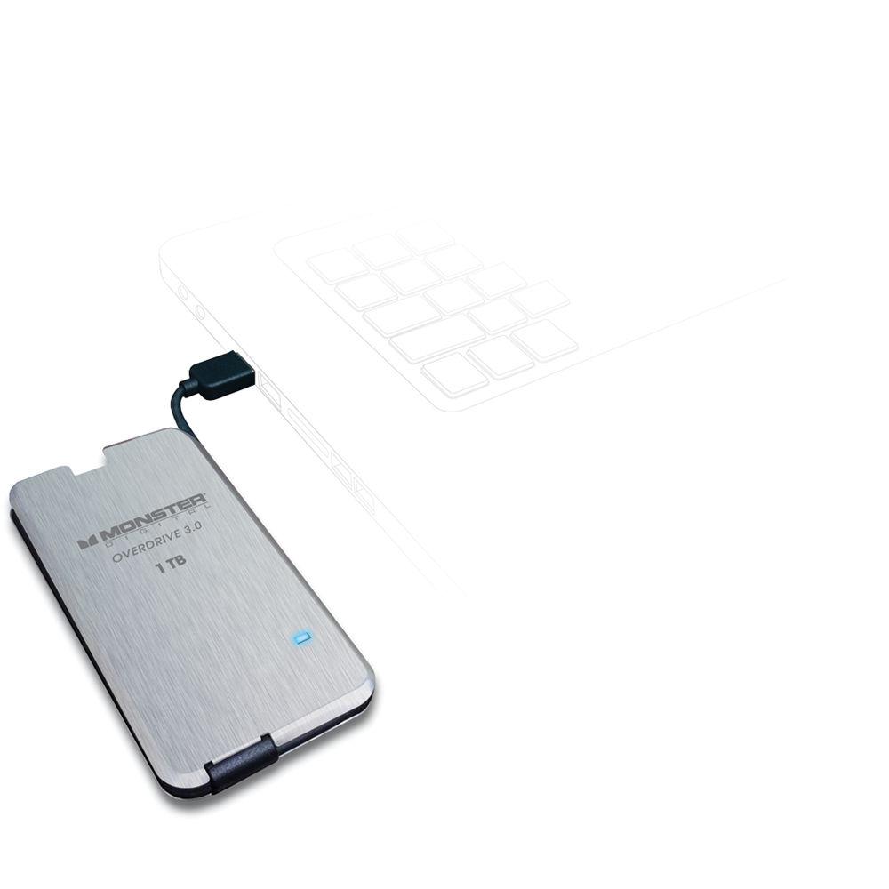 Monster Digital OverDrive 3.0 1TB USB External Solid State Drive