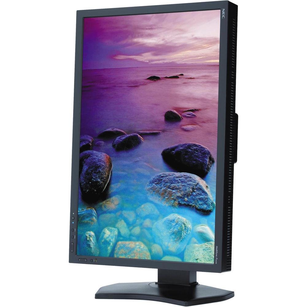 NEC P242W-BK 24" LED Backlit IPS LCD Monitor