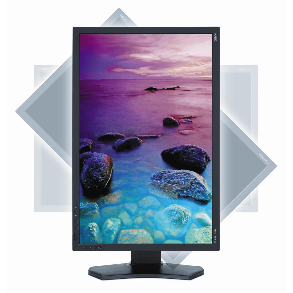 NEC P242W-BK 24" LED Backlit IPS LCD Monitor