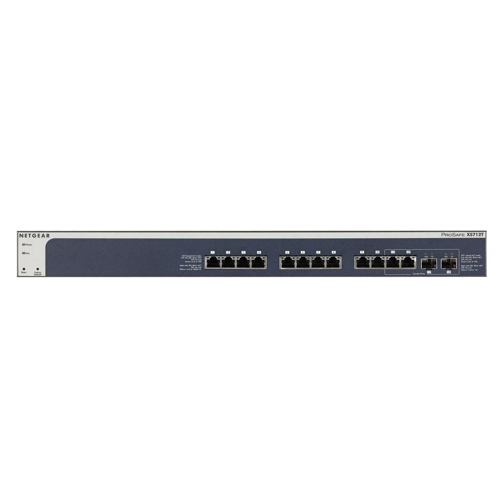 Netgear ProSAFE XS712T 12-Port 10-Gigabit Ethernet Smart Switch