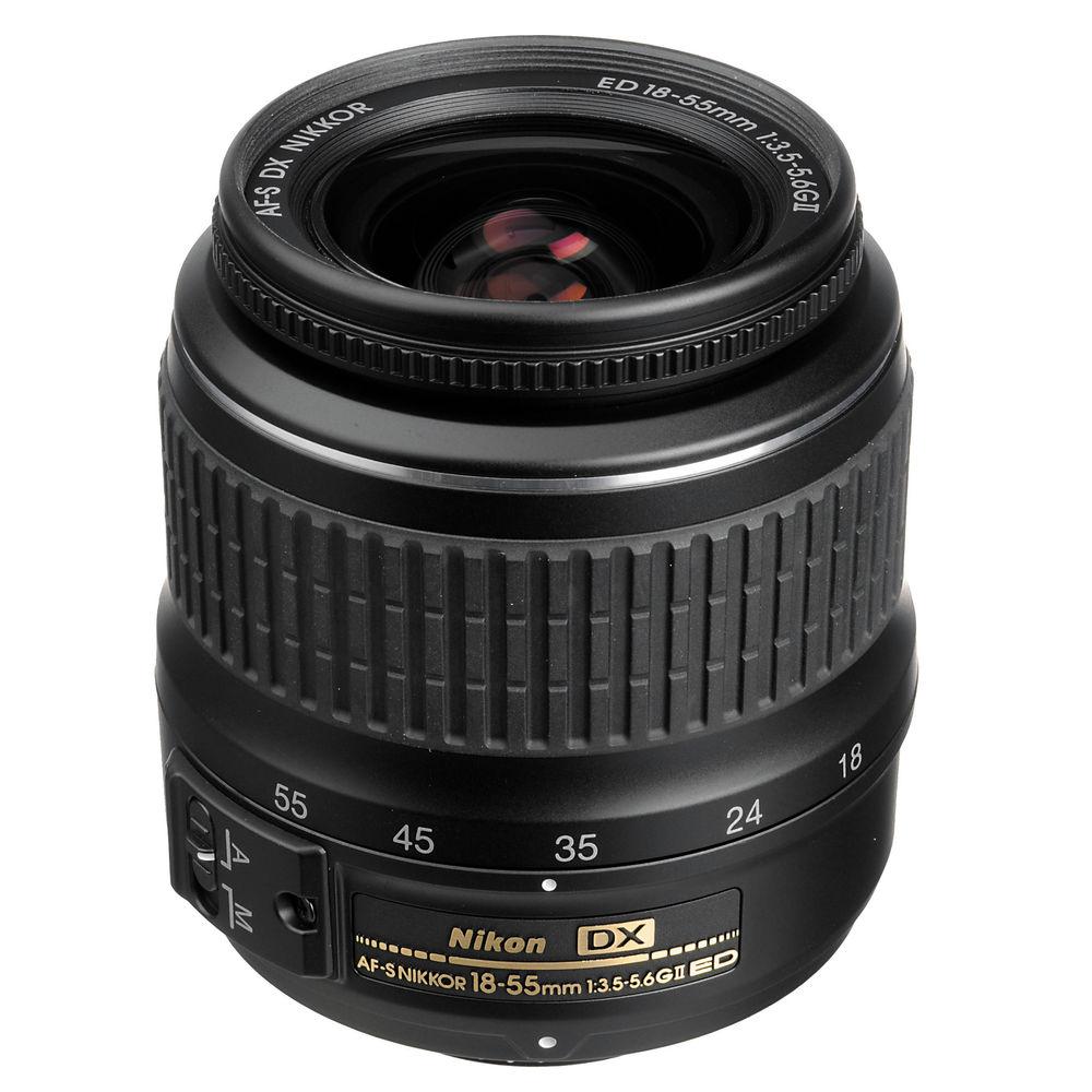 Nikon D3200 DSLR Camera with 18-55mm and 55-200mm Lenses