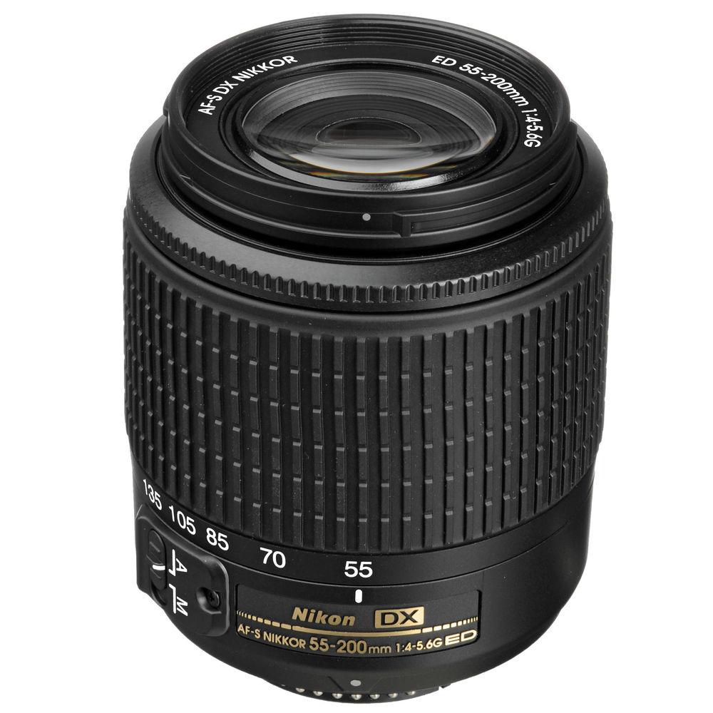 Nikon D3200 DSLR Camera with 18-55mm and 55-200mm Lenses