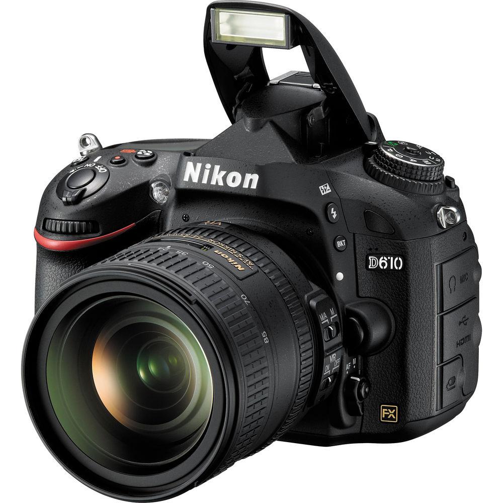 Nikon D610 DSLR Camera with 24-85mm Lens