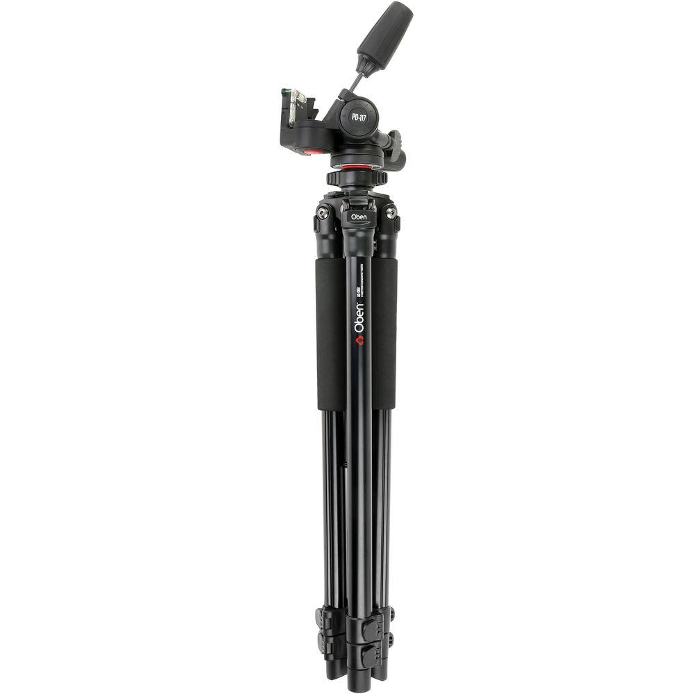 Oben AC-1351 3-Section Aluminum Tripod with PD-117 Pan Tilt Head