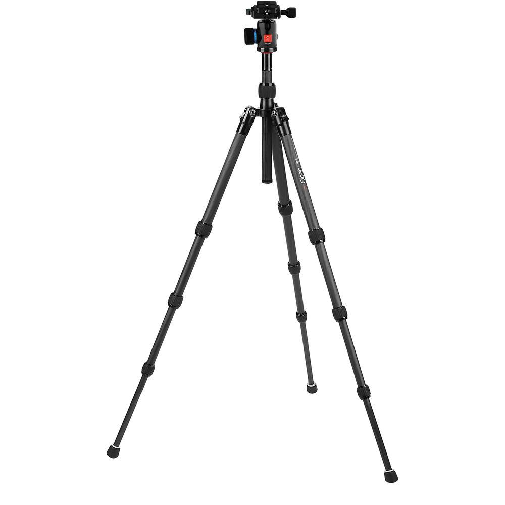 Oben CT-3431 Carbon Fiber Travel Tripod with BE-108T Ball Head