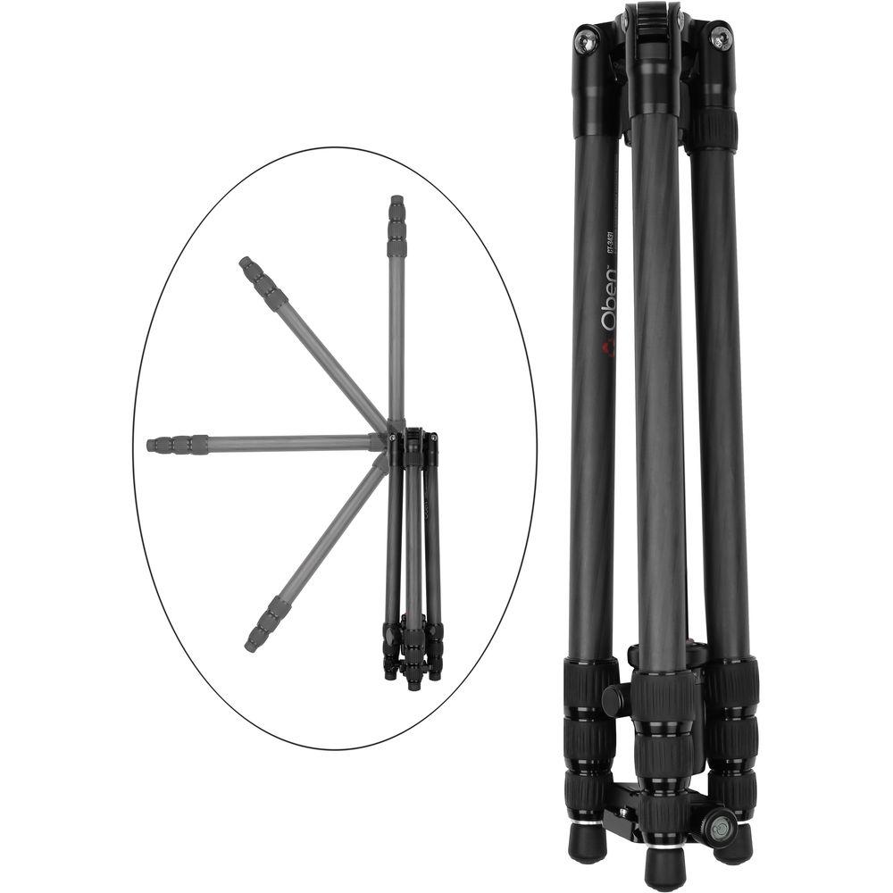 Oben CT-3431 Carbon Fiber Travel Tripod with BE-108T Ball Head