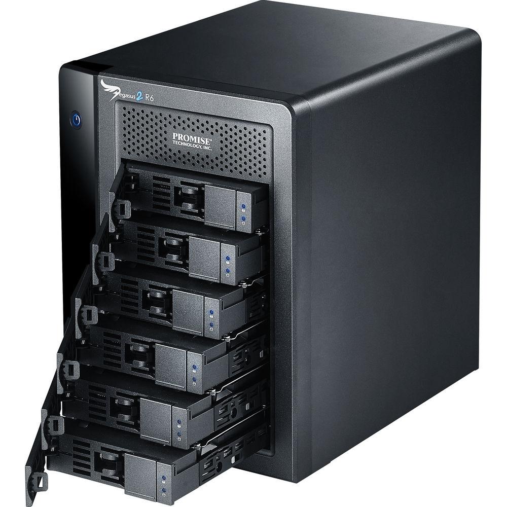 Promise Technology 12TB Pegasus2 R6 Thunderbolt 2 RAID Storage Array