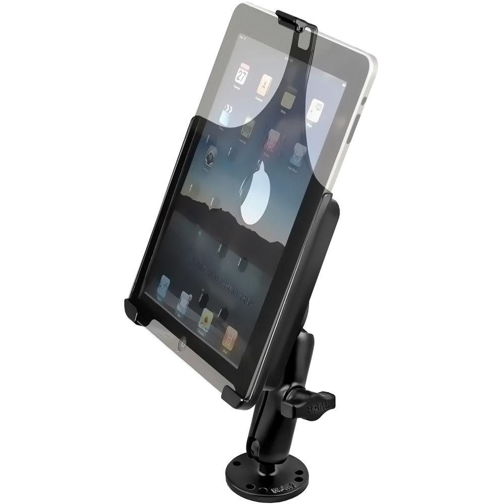 RAM MOUNTS Flat Surface Mount with EZ-ROLL'R Model Specific Cradle for the Apple iPad 4, iPad 3, iPad 2, and iPad 1 without Case, RAM, MOUNTS, Flat, Surface, Mount, with, EZ-ROLL'R, Model, Specific, Cradle, Apple, iPad, 4, iPad, 3, iPad, 2, iPad, 1, without, Case