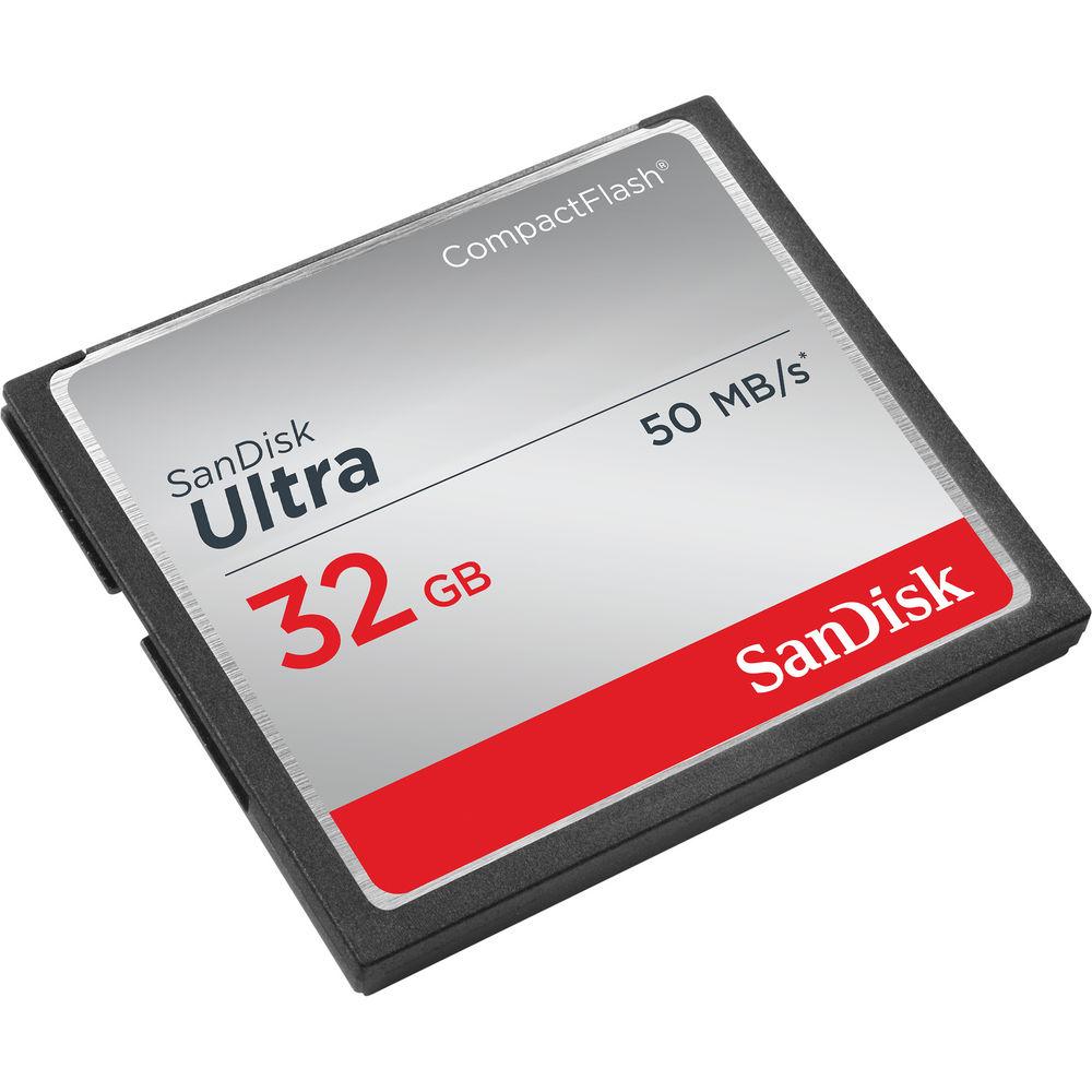 SanDisk 32GB Ultra CompactFlash Memory Card