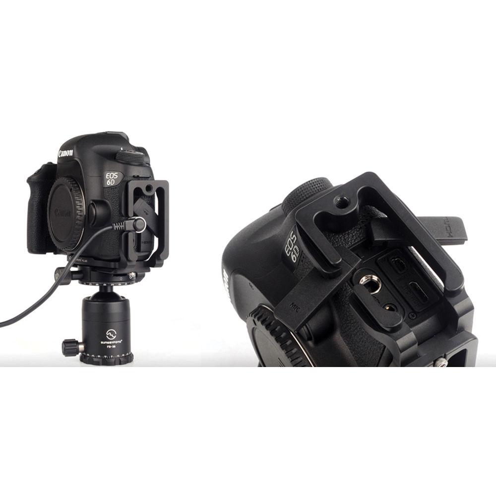 Sunwayfoto PCL-6DR L-Bracket for Canon 6D DSLR Cameras